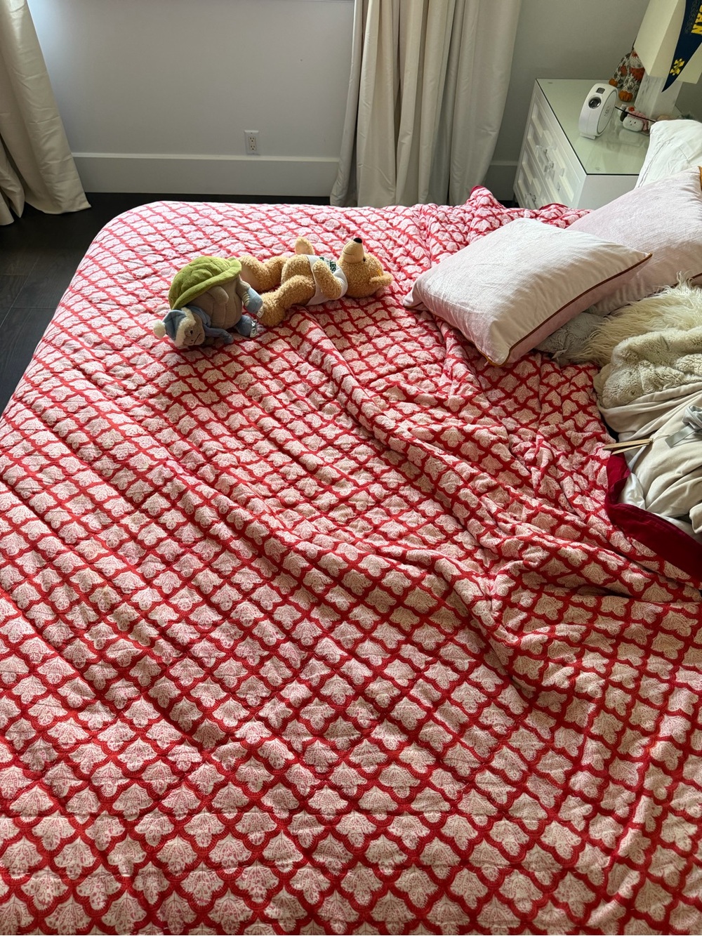 Roller Rabbit Pink Jemina Quilt